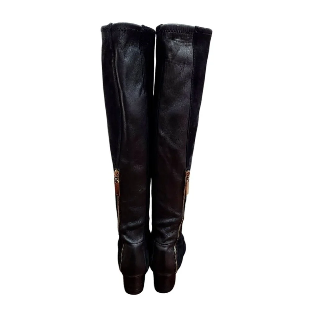 Stuart Weitzman Shrimpton - Black - Knee Boots Size 6.5 M